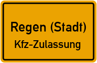 Zulassungstelle Regen (Stadt)